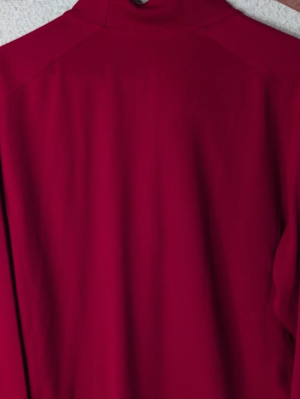 Sport-Tek Men’s Cranberry Sprite Quarter-Zip Pullover Large